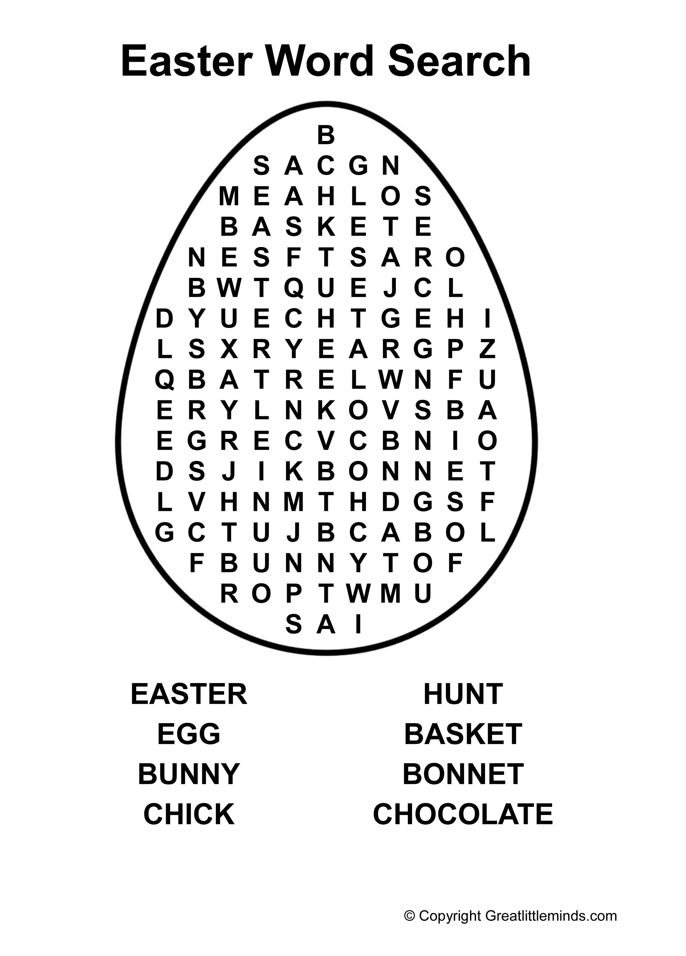 Word Search Coloring Pages To Print 32 Free Printable Easter Word Search For 2019 Voilabits