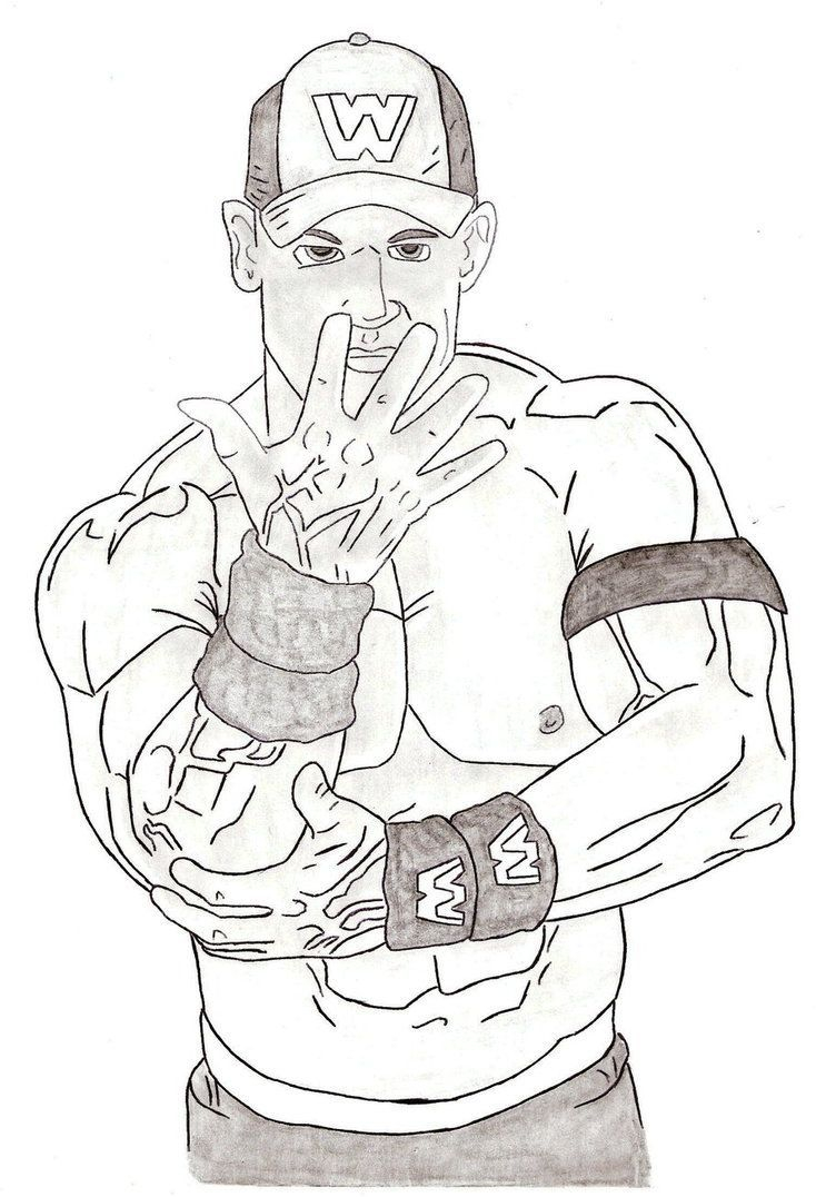 Wwe Coloring Pages Of John Cena Free Printable Wwe Coloring Pages For Kids Free Printable Wwe