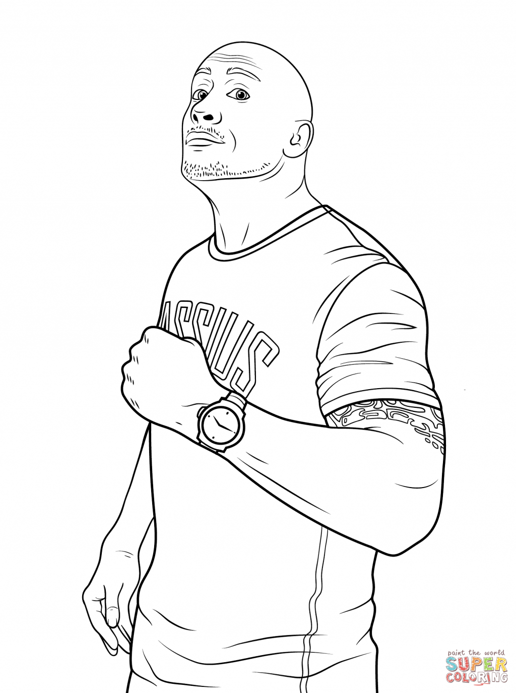 Wwe Wrestling Coloring Pages Absolutely Design Wwe Pictures To Color Wwe Coloring Pages Free