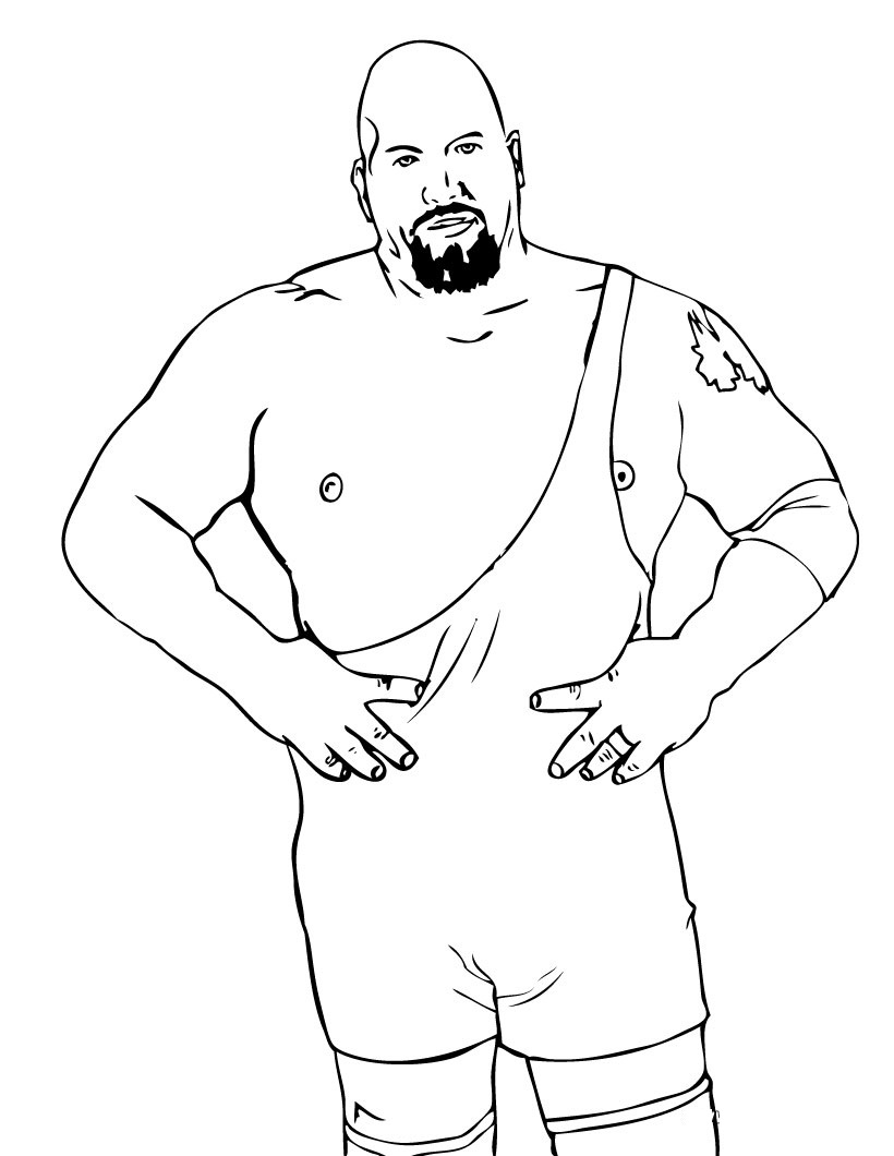 Wwe Wrestling Coloring Pages Free Printable Wwe Coloring Pages For Kids