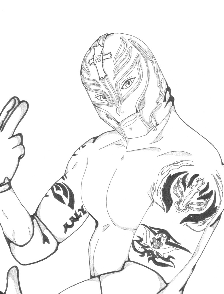 Wwe Wrestling Coloring Pages Wrestling Coloring Pages