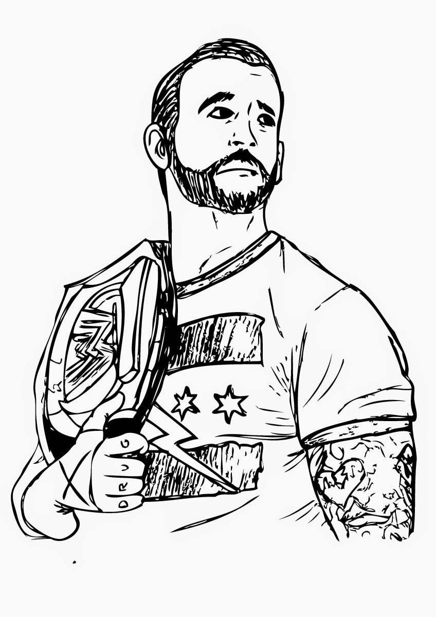 Wwe Wrestling Coloring Pages Wwe Wrestling Coloring Pages