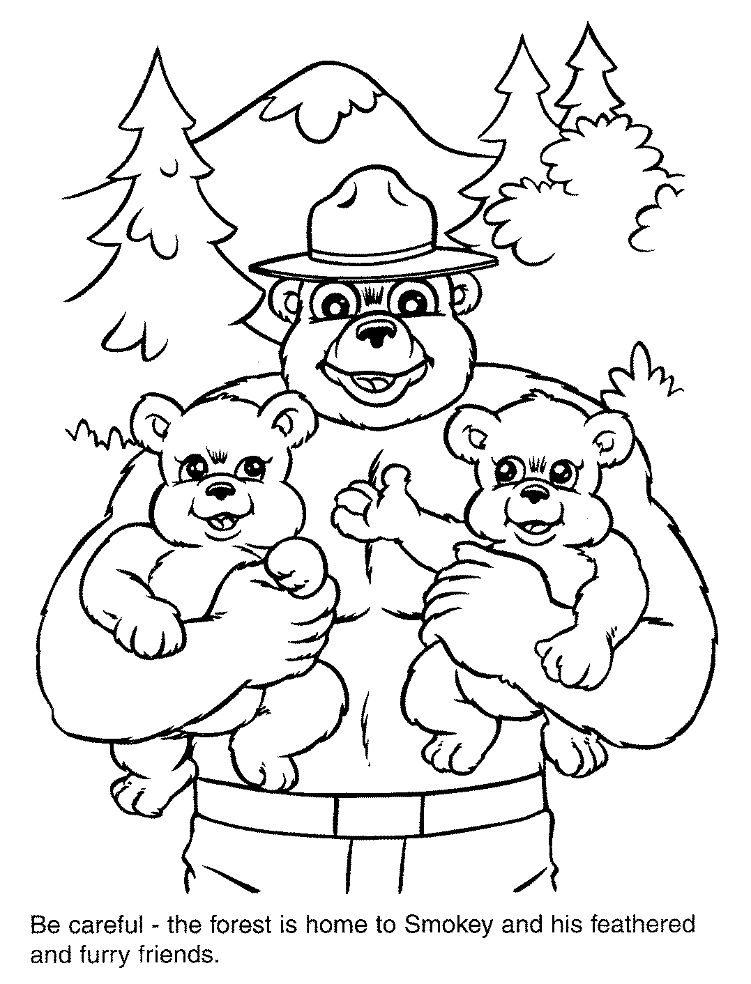 Yogi Bear Coloring Page Coloring Pages