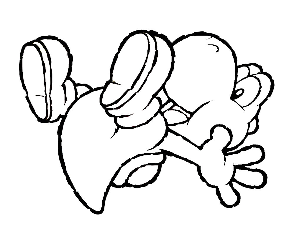 Yoshi Coloring Pages To Print Ba Yoshi Coloring Pages