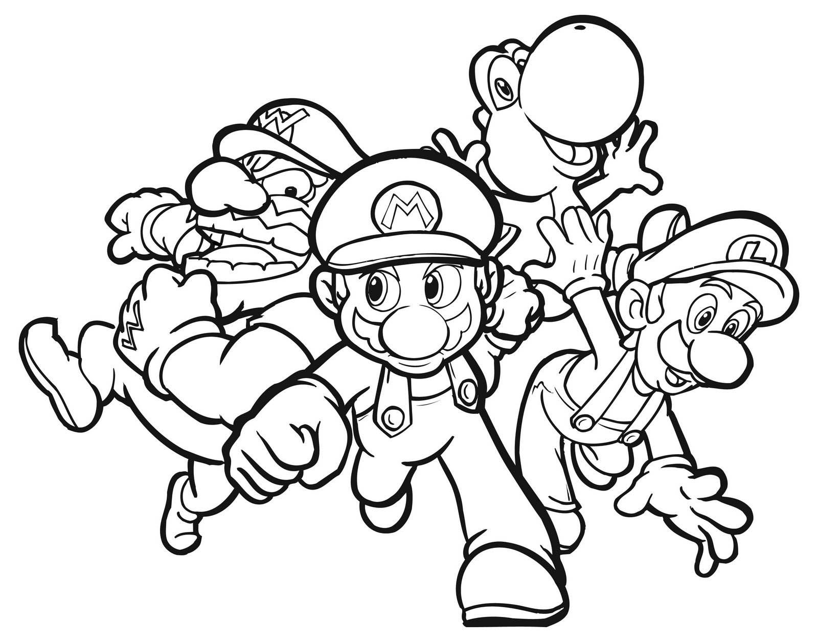 Yoshi Coloring Pages To Print Mario Yoshi Coloring Pages At Getdrawings Free For Personal